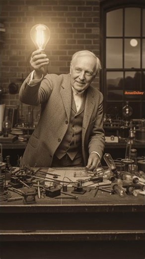 Thomas Edison Biography 🔍:Aman Dubey #youtubeshorts #ytshorts #youtubevideo #youtubeshorts#ytshort