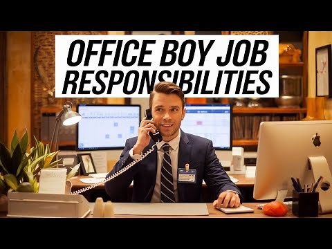 Office Boy Job Responsibilities || How To Work As An office Boy || Office Boy Job Interview