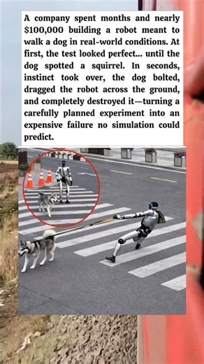 Dog vs Robot Test Goes Horribly Wrong