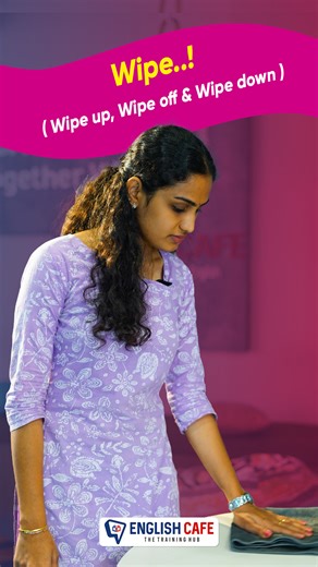 33K views · 771 reactions | Wipe..! ( Wipe up, Wipe off & Wipe down )...