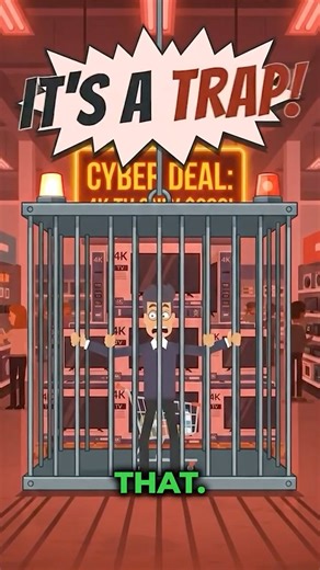 STOP! Don't Buy That "Cheap" TV on Cyber Monday 🛑 #shorts