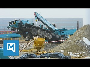 Betonpumpe stürzt um: Zwei Tote auf der Baustelle an den Schlüterhallen in Freising