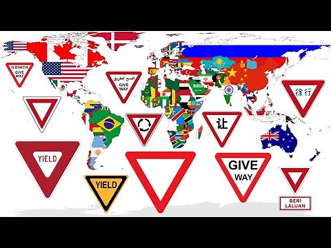 Road signs around the world and their secrets # 2