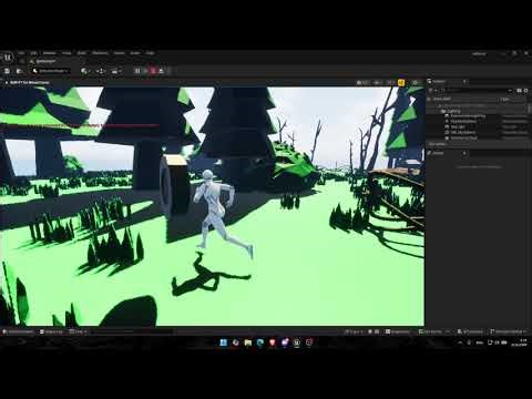 3D Low Poly Map - Gameplay Walkthrough | Unreal Engine |