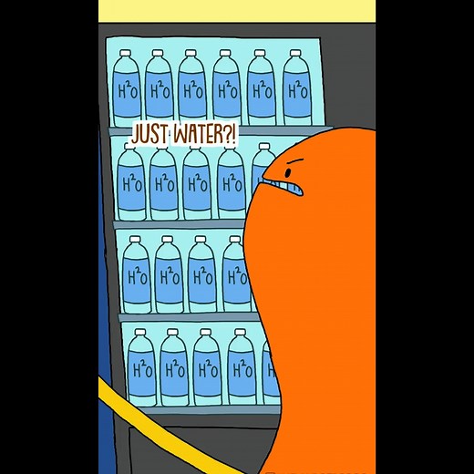 So thirsty!! 😩 (but not for water)!!! #cartoon #animation #pudfun | Pud Fun