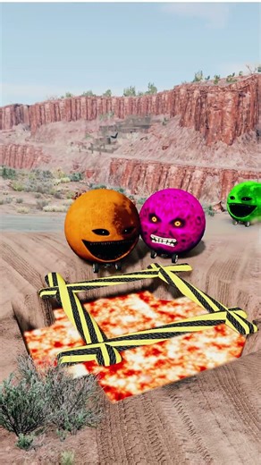 자동차 대 통나무 함정 #1 #beamngdrive #live #1million #shorts #shortsvideo #car