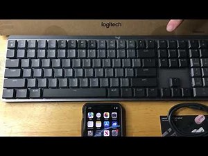 Logitech MX Mechanical Clicky Blue Switches Bluetooth Wireless Review 10-1-22
