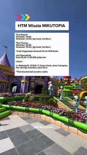 HTM Mikutopia Batu: Uji Coba Gratis