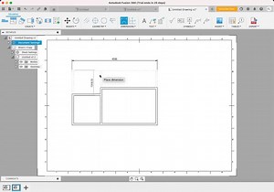 Dimension extension lines