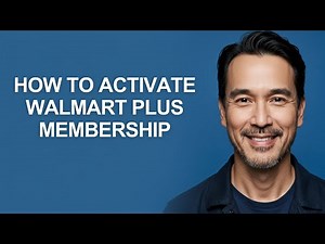 How to Activate Walmart Plus Membership - KevinHowTo