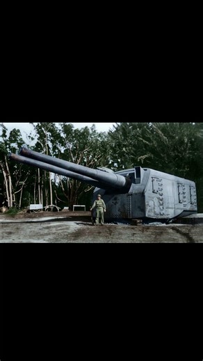8-inch gun turret from the aircraft carrier USS Lexington, Hawaii, 1942.