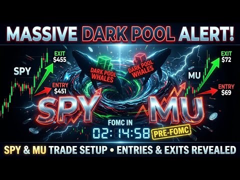 Ready to Trade FOMC? $SPY & $MU setups for today - Bullish and Bearish Entries with targets