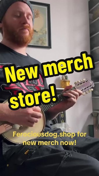 New merch store is live now! #livemusic #folk #punk #banjo #folkpunk #merch #rock #funny #meme