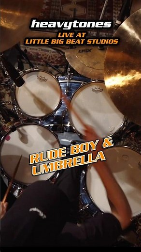 heavytones Live at ‪@littlebigbeatstudios‬ 😎 enjoy our cover version of "Rude Boy" and "Umbrella"