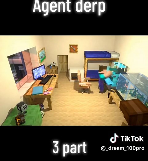 Agent Derp: Animated Minecraft Adventure