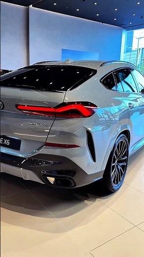 New BMW X6 M Sport 2026 Super Package Performance Crossover SUV Grey Color
