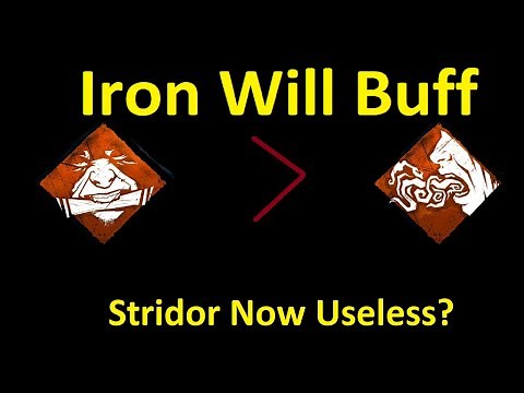 Iron Will BUFF - Stridor is Now Hard-Countered - Spirit Nerfed! - Dead by Daylight