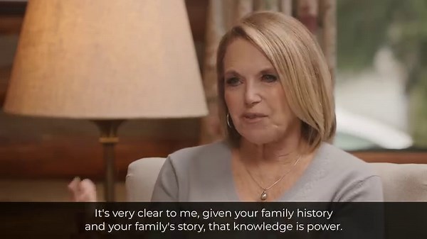 6K views · 61 reactions | Knowledge is a powerful tool in the fight against cancer. Understanding your family history of breast cancer may help to determine a plan of action to get ahead of the disease. For Kristin Hurley and her daughter Brynn, their family’s strong background of breast cancer helped them stay extra vigilant about their health. Keep watching: https://exas.co/48Yiysn Katie Couric #BreastCancerAwarenessMonth | Exact Sciences | Facebook