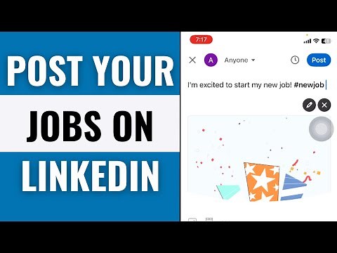 How To Post New Job Update On LinkedIn | Post New Position On LinkedIn (Full Tutorial)