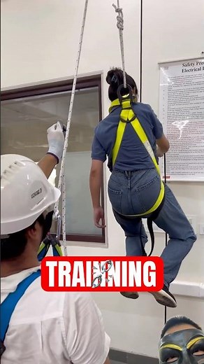 Safety Harness Training | Fall Protection for Construction Workers #FallProtection #SafetyHarness