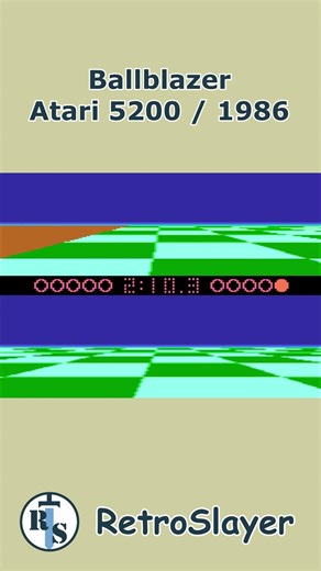 Ballblazer Gameplay Atari 5200