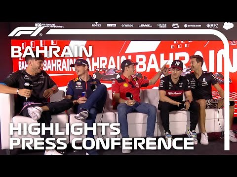 Driver Press Conference Highlights | 2023 Bahrain Grand Prix