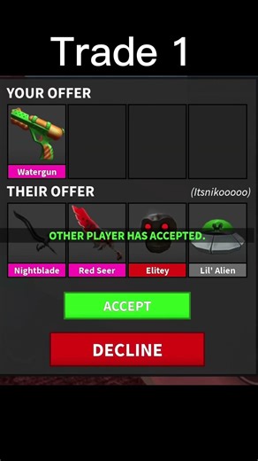 Trading water gun mm2