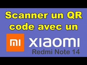 How to scan a QR code with a Xiaomi Redmi Note 14