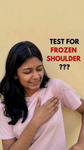Kartika Agarwal on Instagram: "Shoulder Shrug Sign💥 The Shoulder Shrug Sign is an orthopedic test to diagnose Frozen Shoulder as well as osteoarthritis in the shoulder joint. To assess for the sign ask your patient to flex his elbows to 90° and to abduct both arms to 90° in the plane of the body and to hold that position briefly. This sign is considere positive if the patient has to elevate the whole scapula or shoulder girdle – which means he has to shrug the shoulders – to achieve the 90° of 
