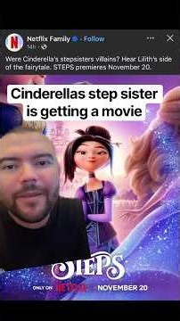 Steps follows Cinderella’s stepsister on a wild adventure #steps #netflix #cinderella