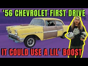 WASTED MONEY - 1956 Chevrolet 2 Door Conversion With Twin Turbos?