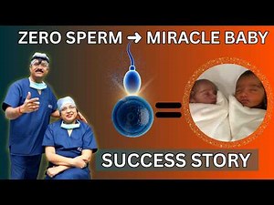 Zero Sperm Count to Miracle Baby | Real Micro-TESE + IVF Success Story | Dr. Sunil Jindal