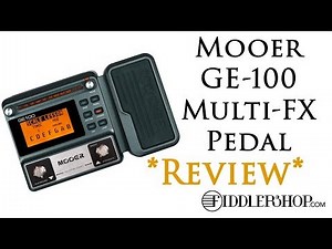 Mooer GE100 Multi Effects Pedal
