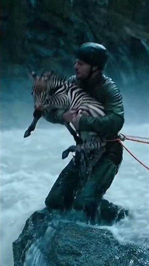 “Back from the Brink of Death: A Man Saved a Baby Zebra’s Life” 🦓💧❤️