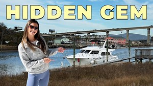 This is what it’s like going southbound on the ICW… Wilmington to Holden Beach