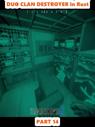 ISLAND OF MADNESS! 30-MAN DUO CLAN DESTROYER in Rust (14) | rust game