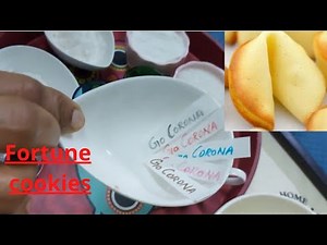 Fortune Cookies Recipe|Homemade Fortune Cookies |Chef Viaan
