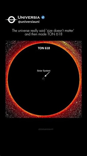 TON 618: The Largest Thing in the Universe? 🌌💀