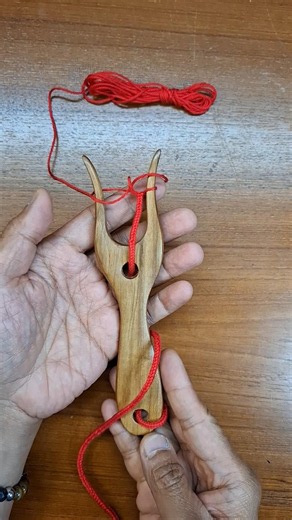 Braiding a cord using a Lucet fork