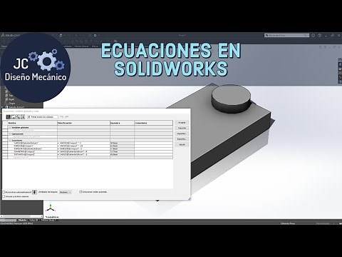 ECUACIONES EN #SOLIDWORKS