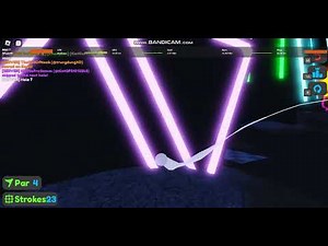 Super Golf - How to get Hole In One ( Cyber ) in Hole 1, 3 - 6, 7 ( nearly hio ), 9, 14, 16, 18.