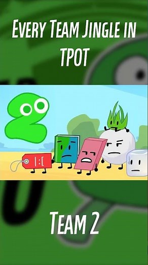 Every Team Jingle in TPOT #shorts #bfdi #tpot #jacknjellify #teams #jingles