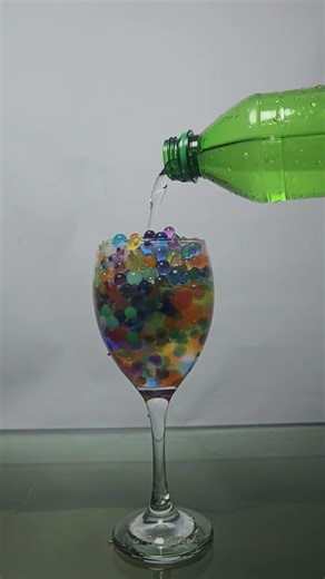 Rainbow Orbeez Growth experiment - Relaxing ASMR #asmr