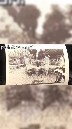 This guy played Minecraft with a printer and receipt paper #gamer #gaming #pcgamer #pcbuild #pcgaming | Technicalex