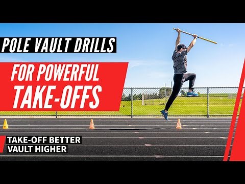 Pole Vault drills for a powerful Take-off | Beginner and Advanced