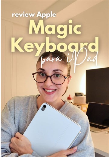 Mi opinión más honesta del Apple Magic Keyboard para iPad. ¿Lo tienes? ¿Tú qué opinas? Te leo! #tecladoipad #reviewtecladoipad #magickeyboard #reviewmagickeyboard #ipad