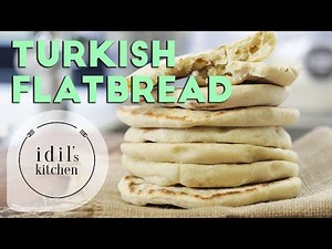 Turkish Flatbread Recipe 🍞 (Bazlama) | Easy Pan Bread
