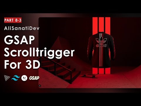 Part 8-3: Cinematic Scroll Animations for 3D — GSAP ScrollTrigger (Next.js + R3f + Gsap)