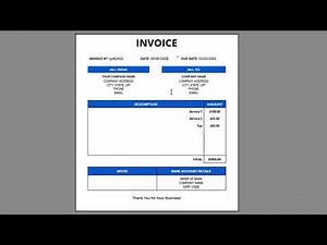6+ Professional Invoice Templates | Editable MS Word, Google Docs & PDF