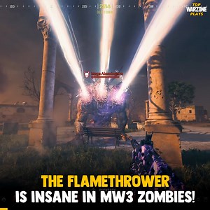 The flamethrower is the only thing you'll ever need in Zombies! 🔥 | Top Warzone Plays